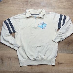 US Vintage 1965 Collection quarter zip graphic top